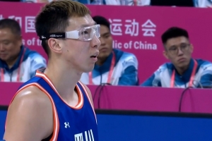 相互成就！周琦过去两届全运会随辽宁夺冠 本届加盟四川止步半决